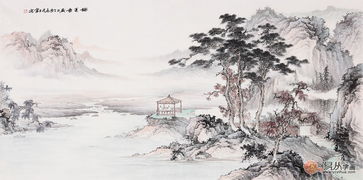 当代实力派画家王宁的禅意山水画品读,中式美的至高境界