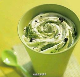 抹茶红豆冰沙