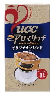 UCC 原味综合焙炒咖啡粉8g 4p