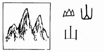 山的象形字 信息阅读欣赏 信息村 K0w0m Com