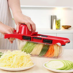 女人当家厨房一定要备上这样的工具,图5真高级,切丝安全更干净 