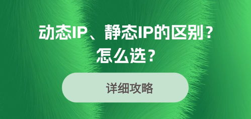 怎么样分辨别人是动态IP还是静态IP还是独立IP (虚拟主机ip是动态的吗)