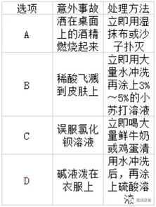 化学实验的基础知识点