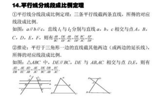 初中数学平行线分线段成比例求完整过程 图片欣赏中心 急不急图文 Jpjww Com