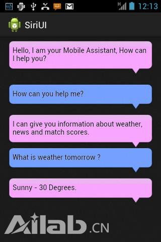 如何开发出你自己的Android Siri移动助手应用