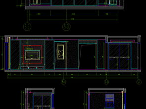 室内家装cad施工图设计平面图下载 CAD图纸图片大全 编号 16263960 