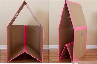 如何DIY纸盒狗窝方法图解 