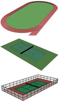 体育场球场建筑设计SU造型图下载 图片64.56MB 公共场所库 SU模型 