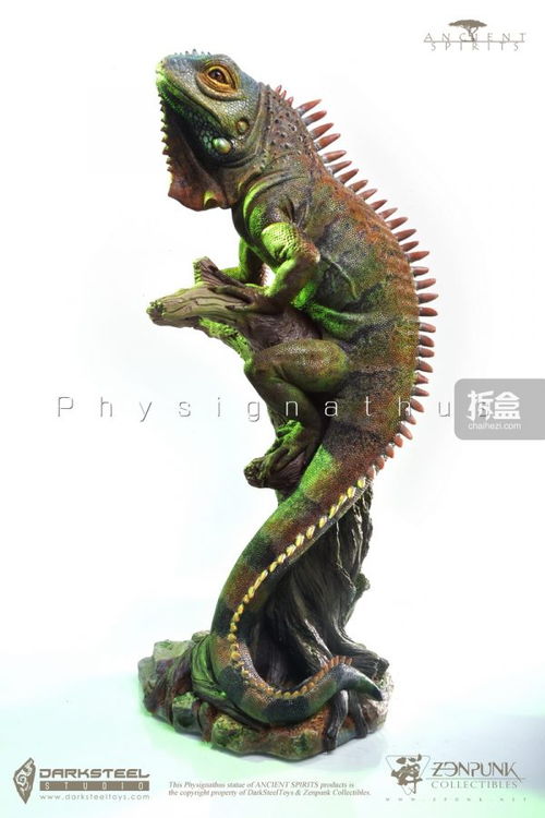 DarkSteel Toys 太古之灵 系列第二弹 1 2 鬣蜥珍藏雕像