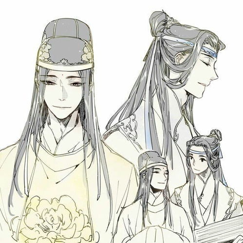 魔道祖师 美图金光瑶蓝曦臣第一期