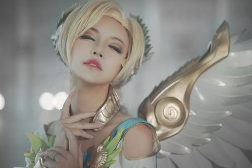 cosplay 天使Mercy 韩小月kumi