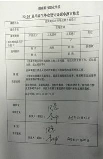 毕业论文指导老师审阅意见