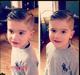 三岁男孩流行什么样的时尚发型 三岁男宝宝帅气发型图片 发型师姐 