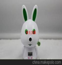 特价出售 0518 小白兔闹钟形 高质量 削笔机 支持小额批发