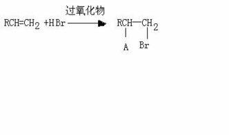 在有机反应中.反应物相同而条件不同得到不同的主要产物.下式中的R代表烃基 如 请注意 H和Br所加成的位置 2 写出实现下列转变的各步反应的化学方程式.特别注意写明反应条 