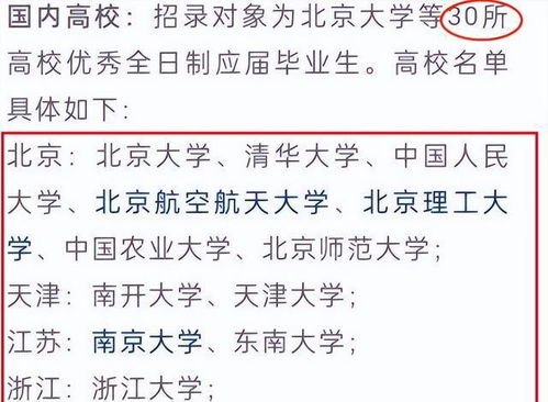 上海储备人才要求已公布,30所高校榜上有名,东北985无一在列