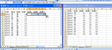 Excel 两个表格 不同的数据如何提取到新的表格 