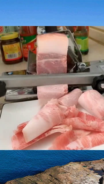 自己切的肉片用来吃火锅怎么样 