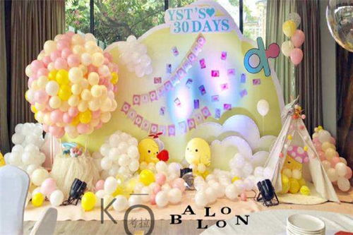 洛阳老城派对气球装饰公司