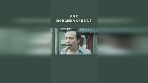 我姓王,取个什么既霸气又有钱的名字