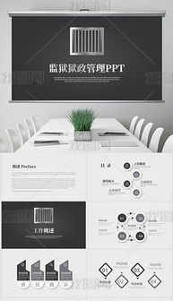 监狱方案ppt模板(监狱学ppt)