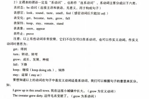 英语动词 动词的种类 实义动词 系动词 助动词 的用法解析与注意事项