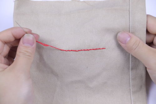 3种手缝针法,超级简单,学会了可以缝任何东西,生活中常用到 