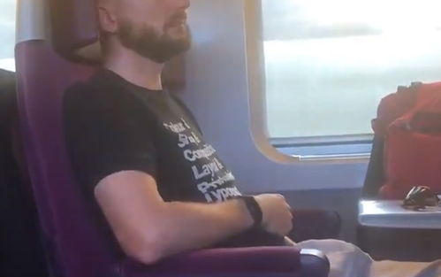 法国一男子火车上做不雅动作,女子将视频拍下传上网,两人均受罚