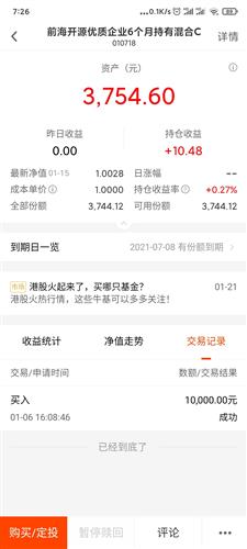 盈利负10元是什么意思