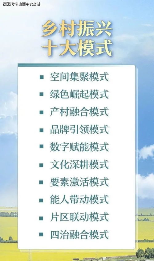 国家首推 乡村振兴示范第一省竟然是它 人均收入在所有省份排第一