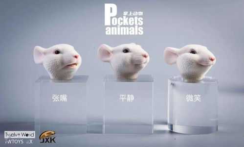 新品预定 JXK JXK032 7寸 掌上动物系列之鼠小弟 共四款
