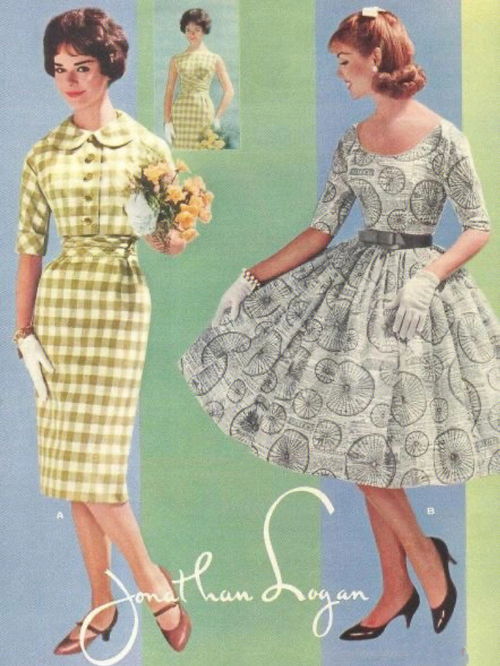 No.78 1950s夏日复古优雅连衣裙 套装裙 
