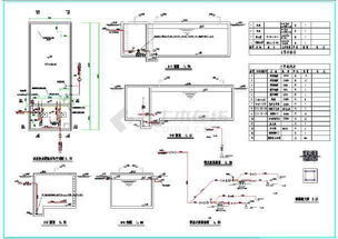 200立方消防水池及消防泵房详图