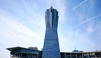 杭州第一地标,环球中心,楼高170米,共41层,迈向国际都市