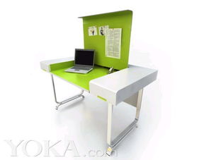 办公室换颜色 多功能创意办公桌 创意设计 