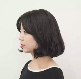 超美腻的韩式短发 