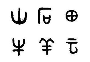 请写10个汉字的演变过程是 甲骨文 金文 小篆 隶书 楷书 行书.请写10个汉字 