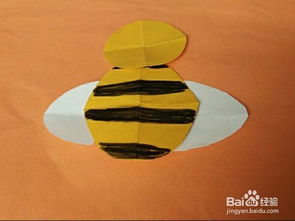 如何用彩纸做蜜蜂
