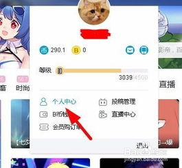 哔哩哔哩 bilibili 如何修改账号名称