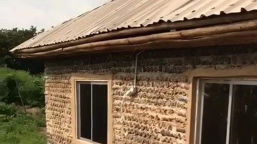 中国小伙在非洲,造了一间矿泉水瓶房子,看着真不错啊 