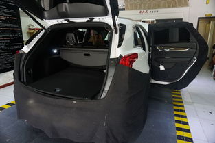 凯迪拉克XT5全车隔音降噪改装意大利史泰格 GT汽车吸音棉 重庆渝大昌