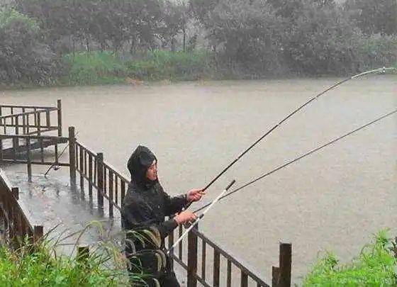 入秋下雨天钓鱼,钓深还是钓浅,就看这两个指标了