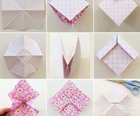 蝴蝶结的折法图解教程,5分钟学会折蝴蝶结