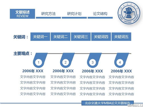 北京交通大学开题报告PPT模板,给那些需要的学子们做个参考 转载PPT作品 Powered by Discuz 