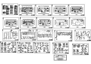 四川某综合医院给排水平面图