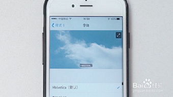 如何给iphone手机换字体 
