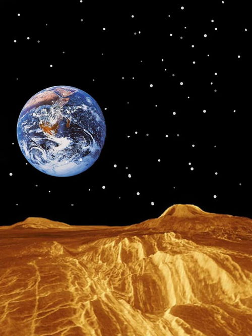 金星星相与地球位置