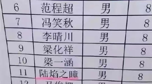 四个字的男孩名字