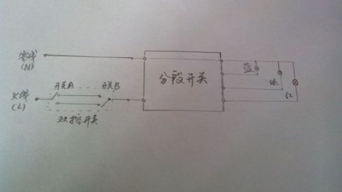 三色变光灯要用什么开关