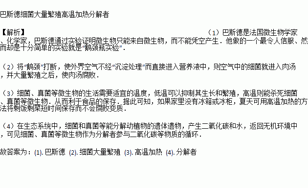 微生物学之父